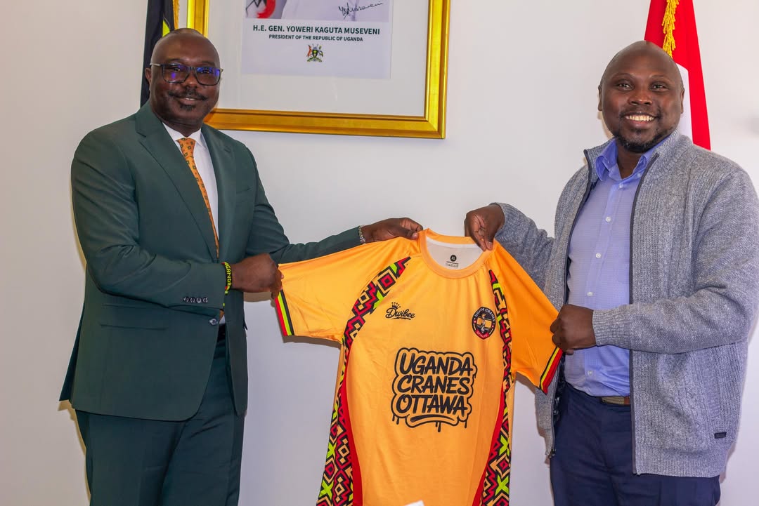 Uganda Cranes Ottawa FC visits Ambassador Allan Kajik — image 3